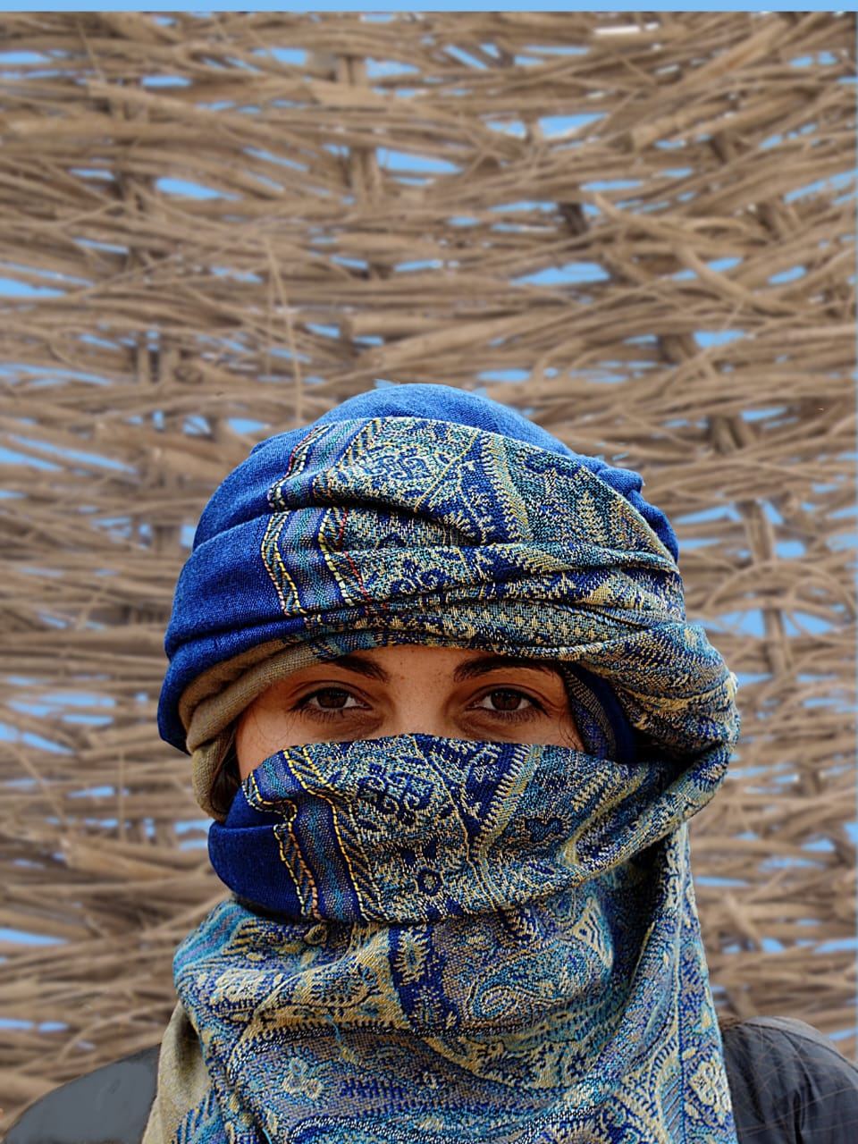 Moment à deux dans le désert marocain